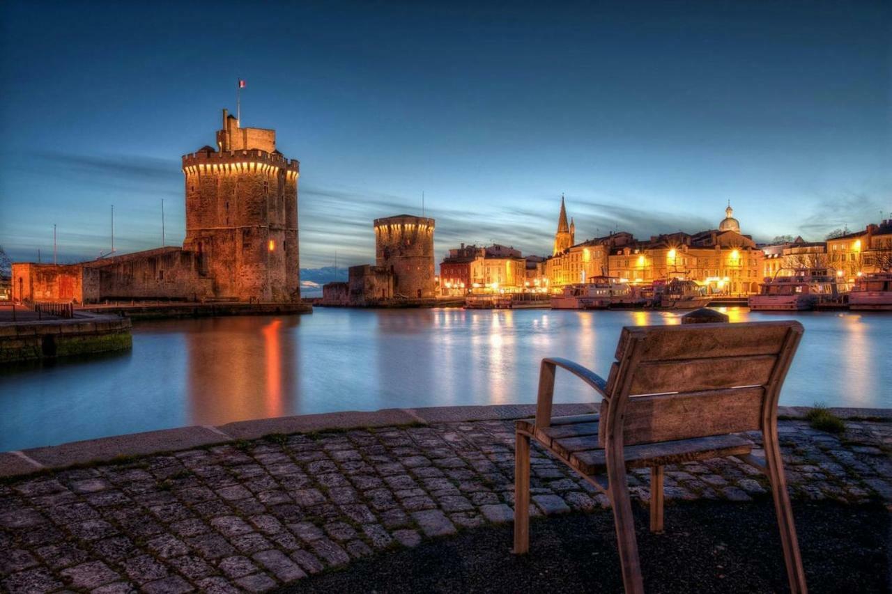 لا روشيل Appart Calme & Moderne Au Coeur De La Ville + Wifi المظهر الخارجي الصورة